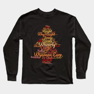 Wynonna Earp Word Tree Long Sleeve T-Shirt